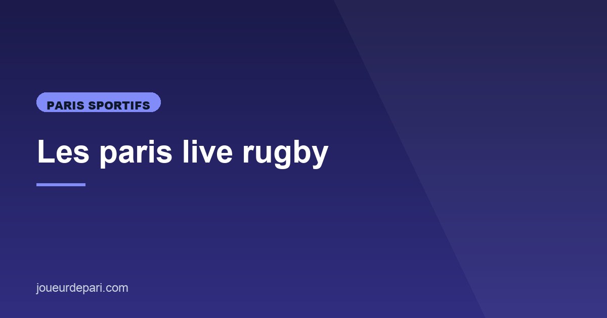 Illustration de l'article consacré aux paris live rugby